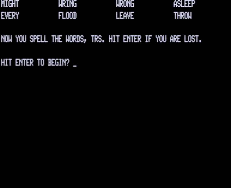 Screen shot